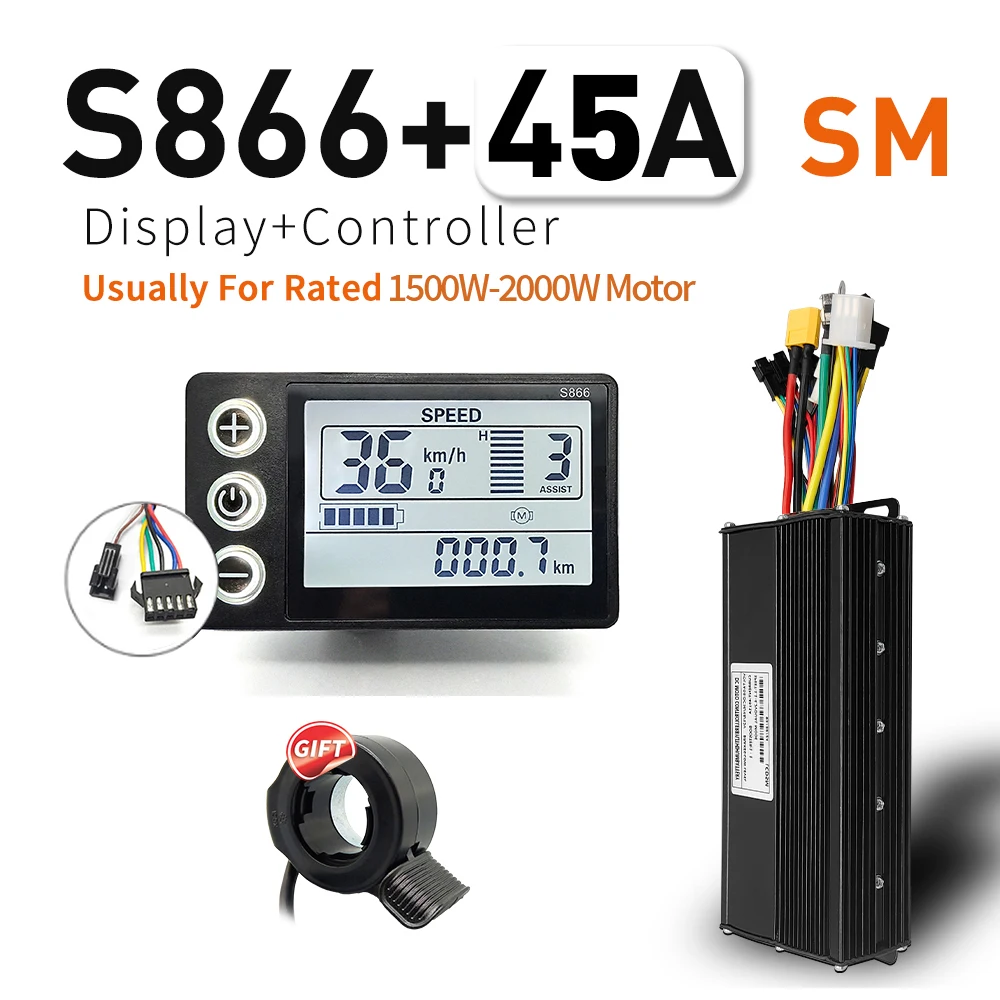 Centralina 45A + Display S866 130 SM