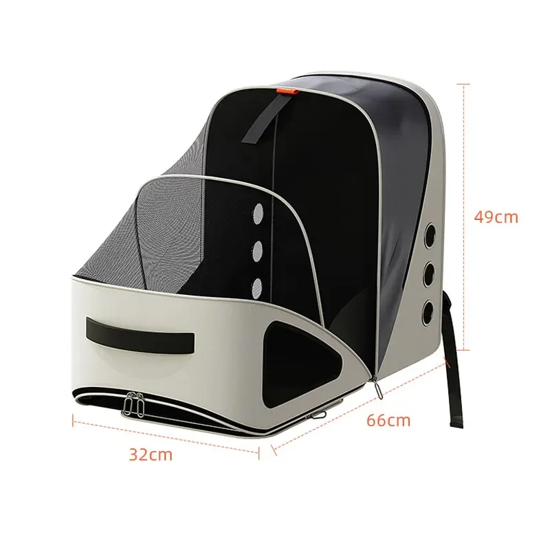 Pet Cat Carrier Bag Outdoor Travel Backpack for Cats Small Dogs Portable Breathable Cat Carrying Bag Transport Pet Supplies