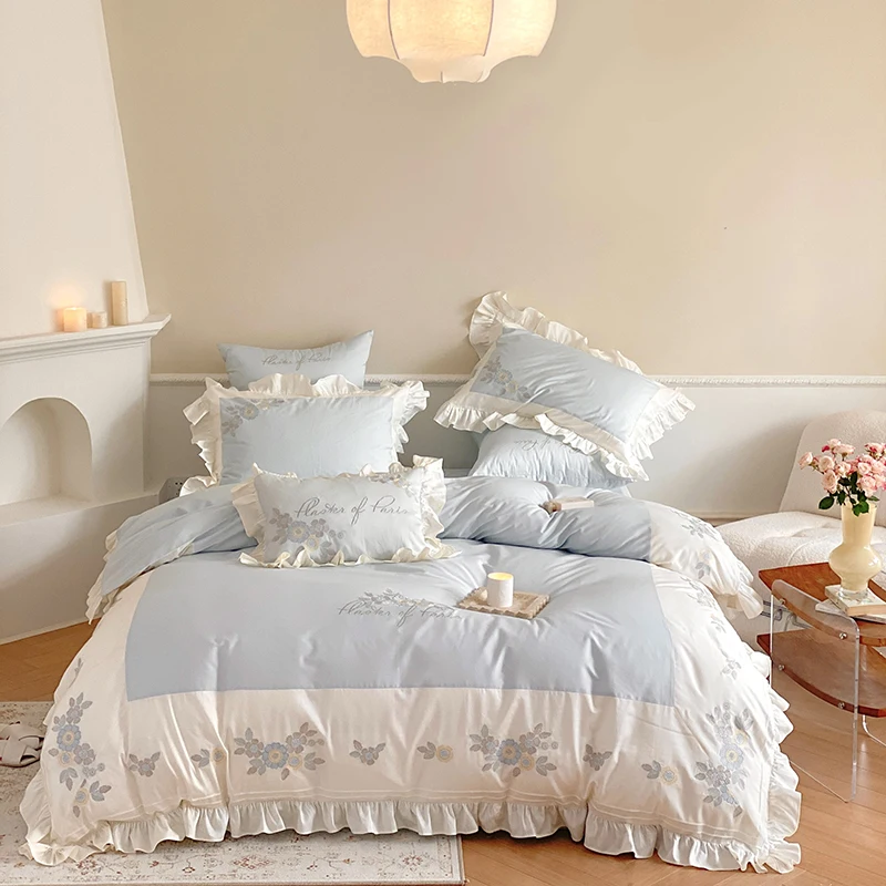 2023 New High-end Plush Cotton 100S Digital Printed Bedding Series