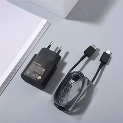 25W Super Fast USB - C PD Wall Charger - EU black and cable