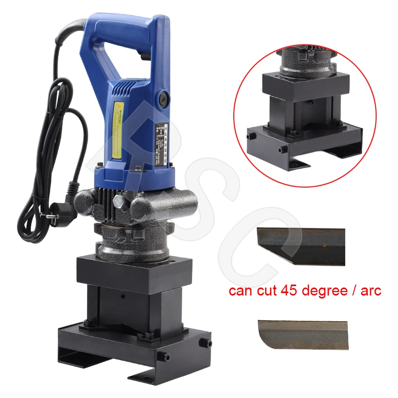 

JL-60 Electric Multifunctional Angle Iron Chamfering Machine Angle Iron Cutting Machine Is Used To Cut Angle Iron 45° Angle Arc