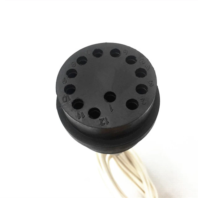 

Waterproof Connector Plug Socket 12 Pin BH12F Female Standard Round Subcon Underwater Connectors for ROV Remote Operated Vehicle