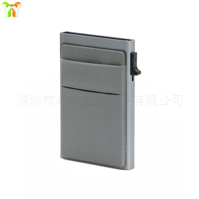 Luxurious RFID Metal Card Holder - Slim Minimalist Wallet