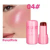 Hot Jelly Blush Lip Dye 4Pcs/Set Wears Makeups Gighly Saturated Enhances Complexion Lip Cheek Contour Rouge Liquid Blush Sticks 3