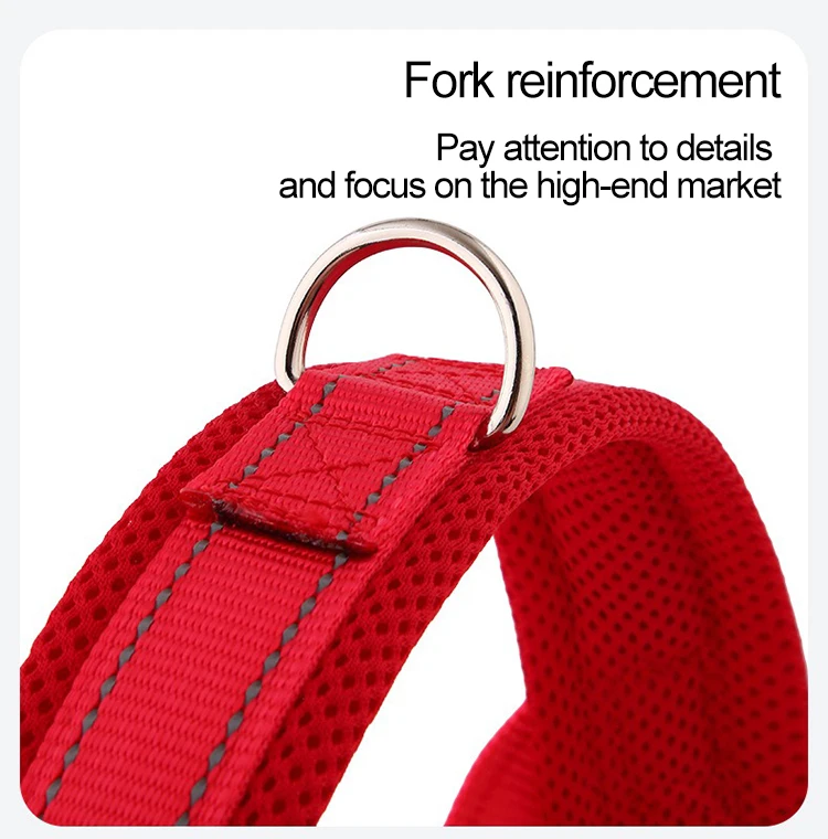 Adjustable Nylon Dog Harness For Small Breeds Chest Vest_voghion.com