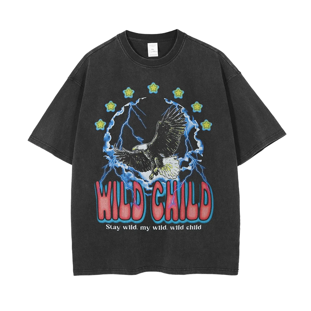 

Graphic T shirts 100% Cotton Harajuku T-shirt Oversized Tshirt Men Streetwear Hip Hop Print Tops Tee Summer Vintage Clothing New