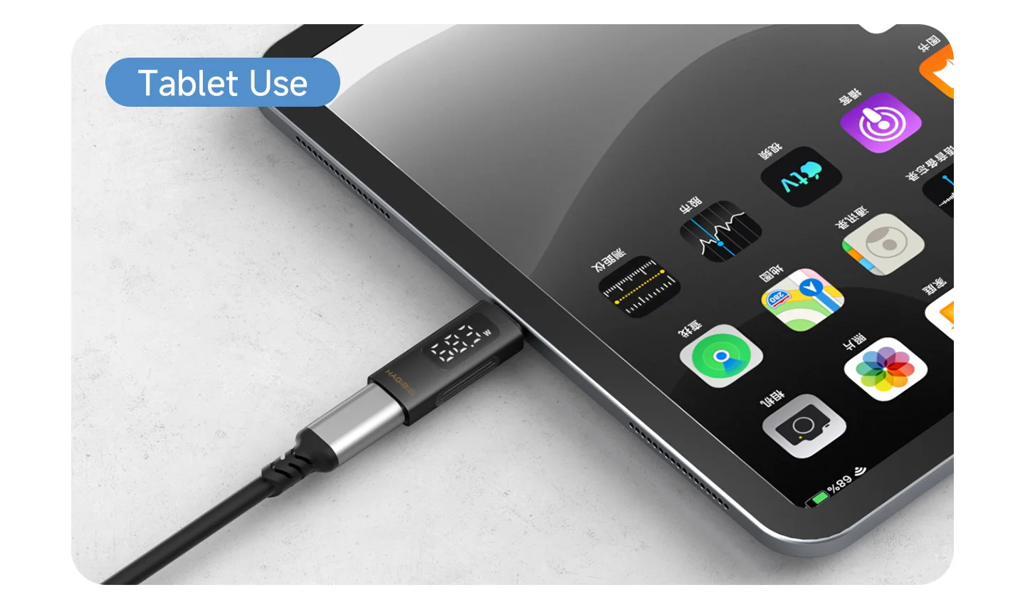 USB4 Adapter with LED Display 80Gbps Hagibis