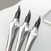 Multifunction 2 Fork Water Eyebrow Pen Natural Easy To Color No Smudging Eyeliner Lower Eyelash Lasting Easy To Grip Brow Pencil 5