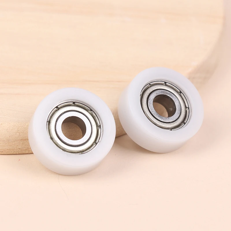 5*17*6mm Nylon Plastic Roller Guide Wheel 695zz Bearing Wheel POM Drawer Window Door Pulley Roller POM hard moving door window slide wheel roller guide wheel