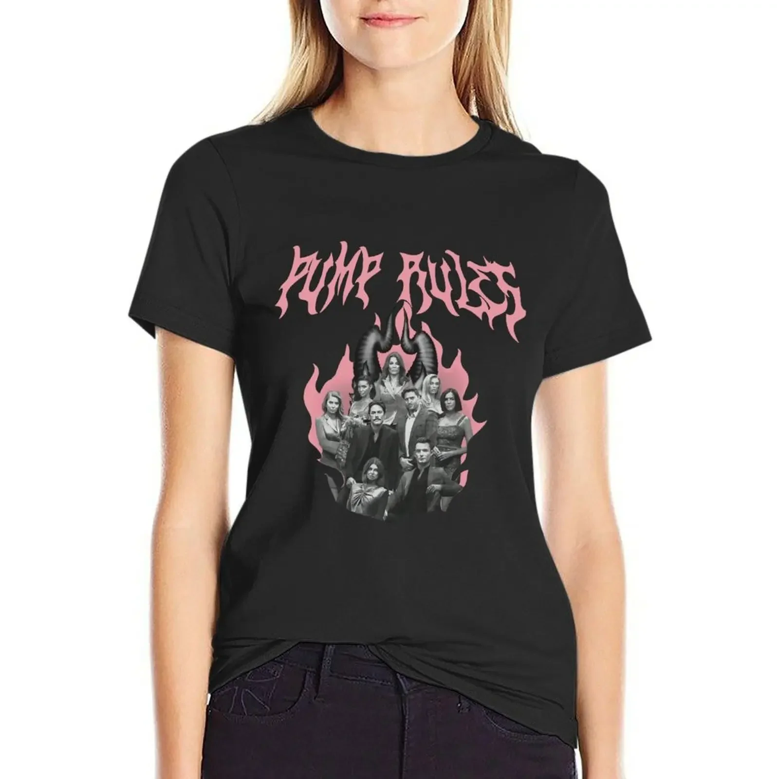 

Pump Rules Metal Band T-shirt cute clothes vintage clothes spring clothes Women 2024