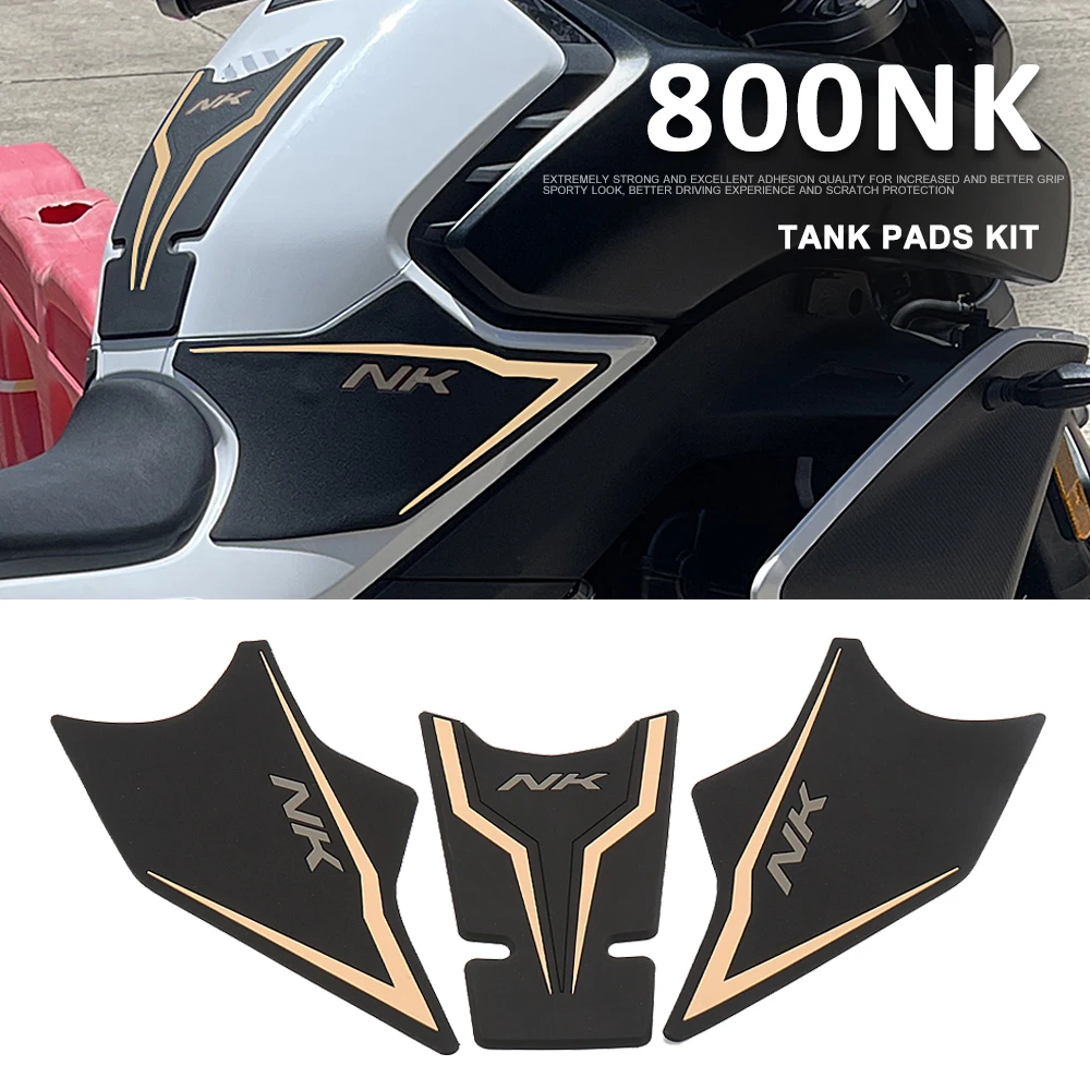 New Motorcycle Gas Fuel Tank Protector Pad Cover Decal Sticker With Logo Accessories For CFMOTO 800NK 800 NK 800nk