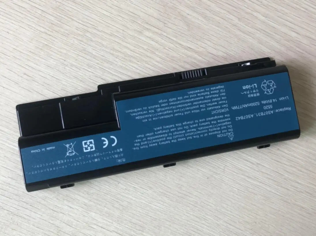 Bateria do Portátil para Acer Aspire 14.8v Células 5920 5920g 5930g 5935 As07b31 As07b32 As07b71 As07b61 As07b42 As07b51 - Imagem 6