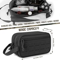 Tactical Toiletry Bag For Men Hygiene Bag Mens Shaving Kit Travel shower Makeup makeup pouch cosmetic organizer bags 2