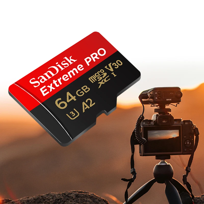 샌디스크 익스트림 프로 microSD 카드 UHS-I A2 U3 V30 200MB/s..