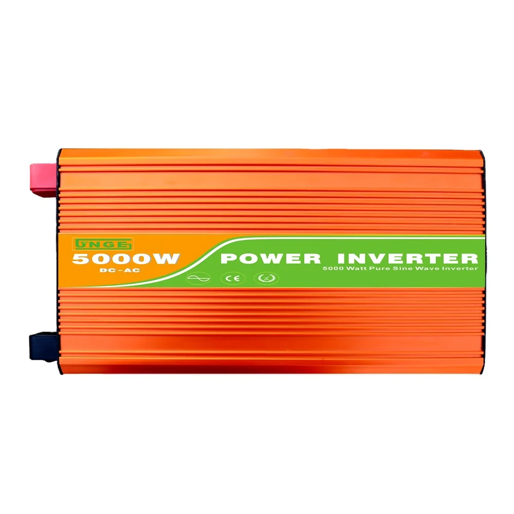Jnge 5000W 24V/48V 230Vac Alimentatore Convertitore Inverter Trasformatore Inverter Solare A Onda Sinusoidale Pura