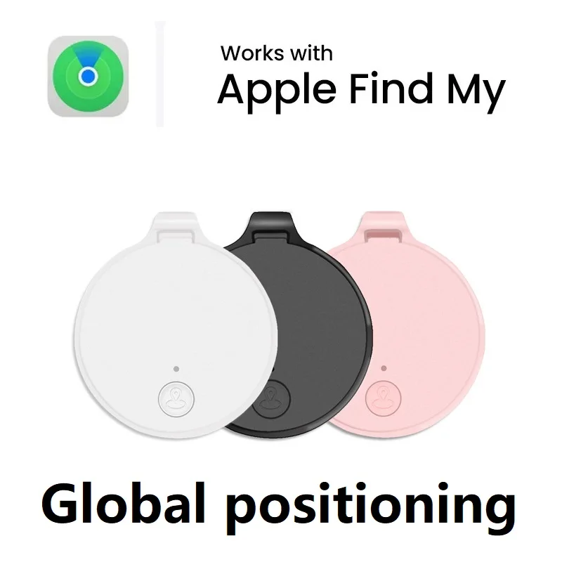 Mini Anti-Lost DevIce Works with Apple Find My Finder airtag Anti-Loss Device Bicycle Pet Locator Global Positioning Tracking