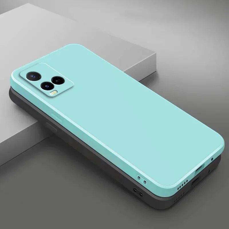 Solid Color Ultra Thin Matte Silicone Phone Case