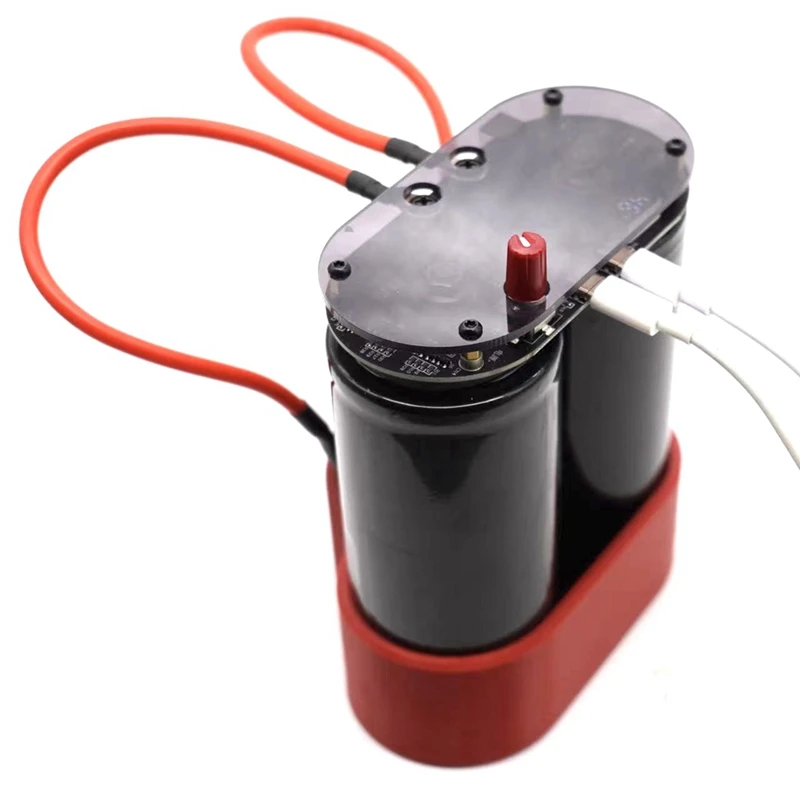 1Set Farad Capacitor Spot Welder Display 2.7V 99 Gears For 18650 Battery Without Foot Switch 4