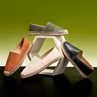 2025 New Luxury Brand Leather British Retro Flat Round Toe Loafers Lazy Loafers 1
