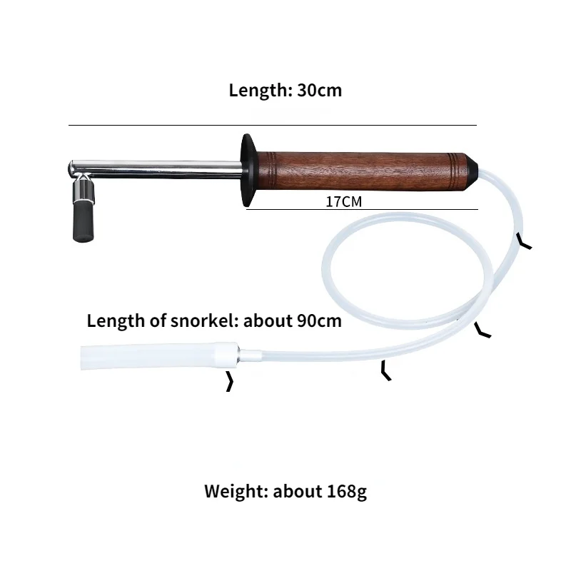 

Coffee machine cleaning brush, steam cleaning brush, nylon anti-scald wooden handle, coffee machine cleaning tools