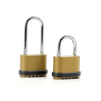 Four-Digit Number Combination Padlock Waterproof Lock for Garage Closet Door 1