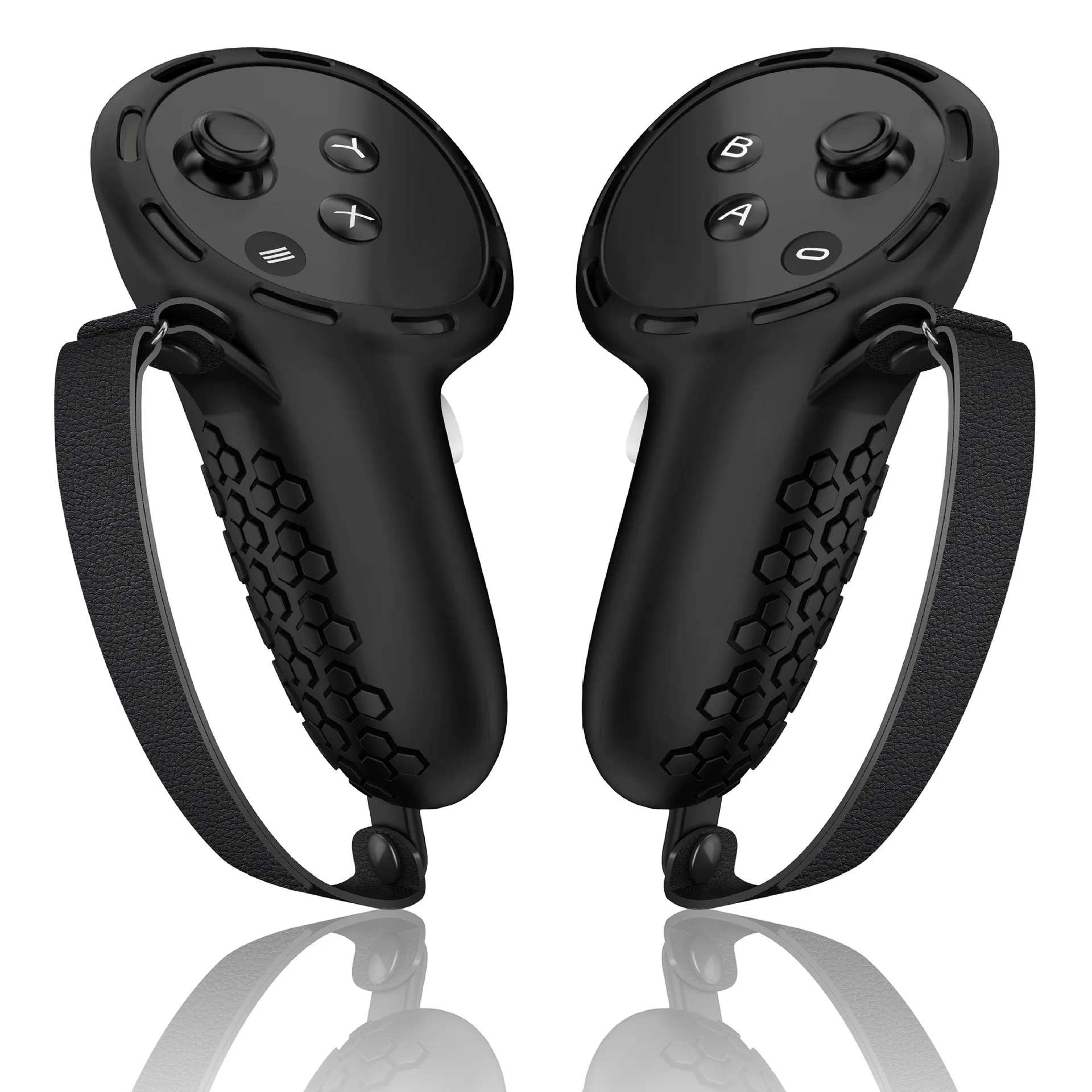 Silicone Grip Protection Cover for VR Touch Controllers - Anti-Fall Handle Skin