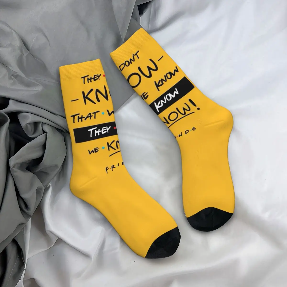 JOEY DOESN'T SHARE FOOD TV Show cosy Unisex Socks,Cycling Happy 3D printing Socks,Street Style Crazy Sock