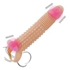 Penis Extender Enlarger Penis Vibrator Ring Sex Toys for Men Erection Silicone Clitoris Stimulate Cock Vibrating Ring 1