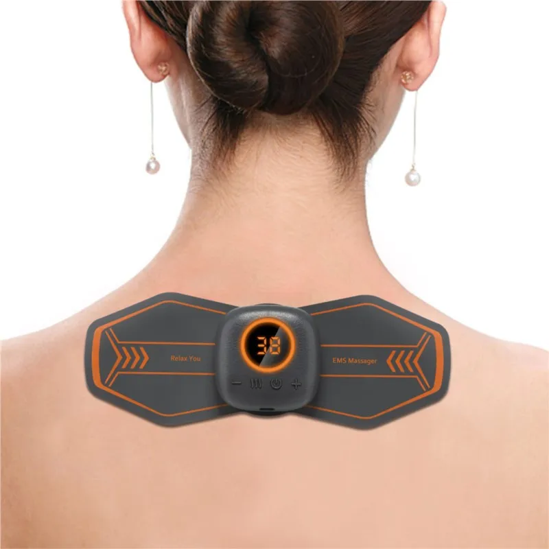 Hot compress pulse massager EMS pulse physiotherapy instrument meridian dredging shoulder and neck rehabilitation instrument