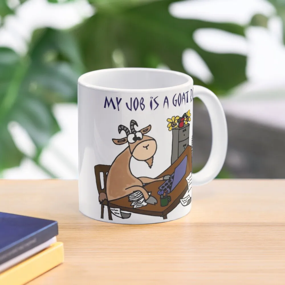 

Funny Goat Rodeo Job Humor Coffee Mug Ceramic Cup