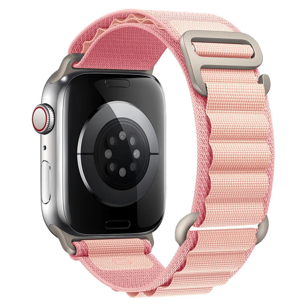 Enhanced Nylon Alpine Loop Band for Apple Watch - Premium Strap Bracelet