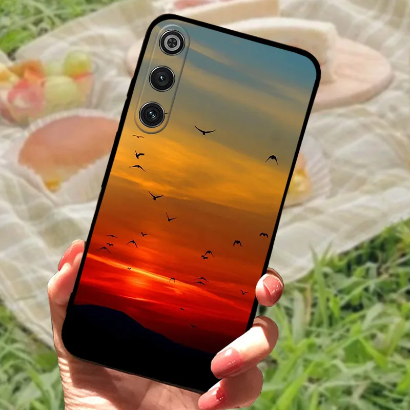 Shockproof Soft TPU Silicone Anti-Falling Back Cover