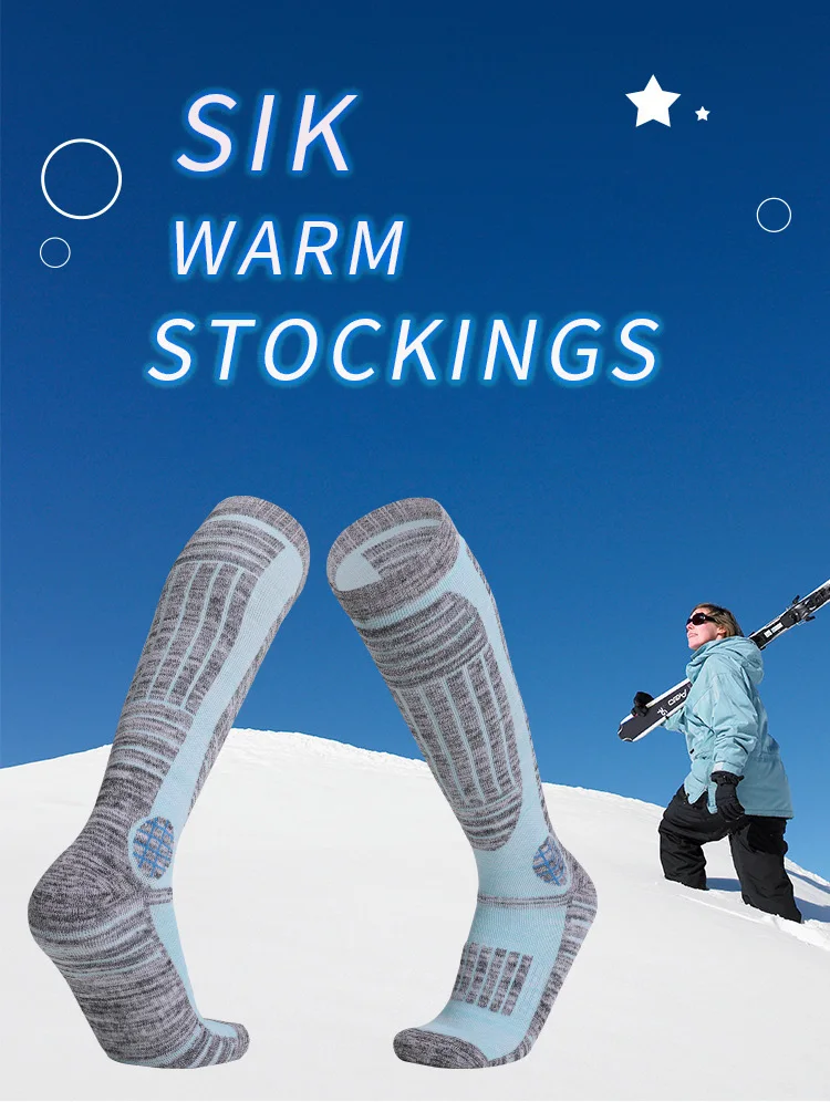 Women Outdoor Skiing Snowboarding Socks