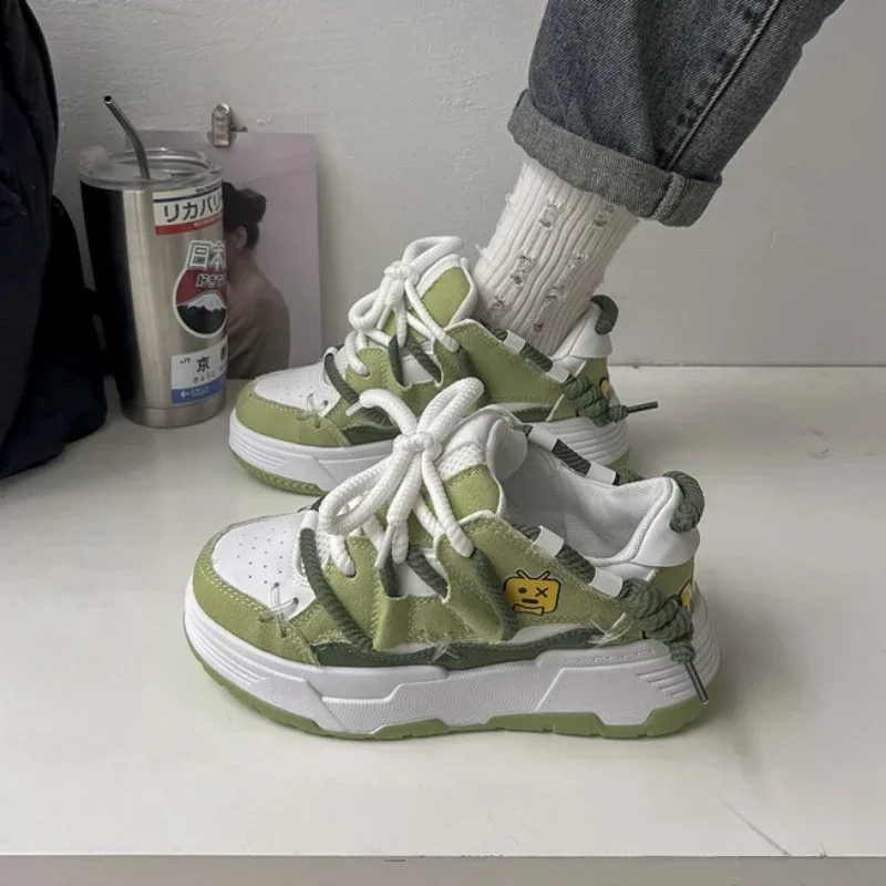 Women Sneakers 2024 New Designer Wide Sole Couples Unisex Sneakers Hot Platform Sneakers Women Vulcanize Shoes Zapatos De Mujer