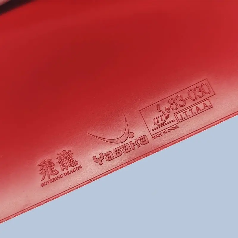 YASAKA Rubber Flying Dragon Vitality Edition Anti Glue Table Tennis Fierce Fast Attack Arc Rubber