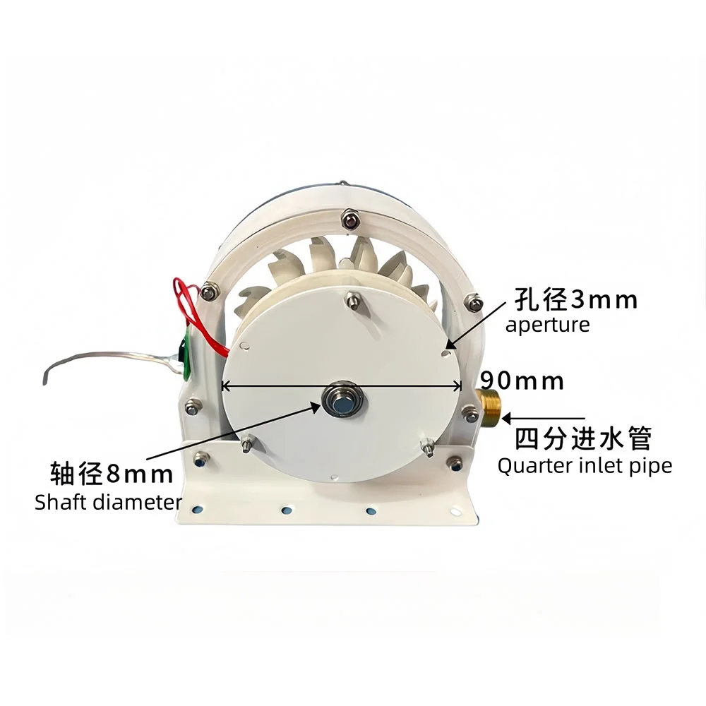 High-Efficiency Pelton Turbine, Impact Hydraulic Runner, Bucket Wheel, Multi-Purpose DIY Hydraulic Generator
