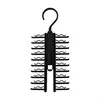 Professional Tie Storage Hanger Organizers with 20 Positions for Easy Selection 1