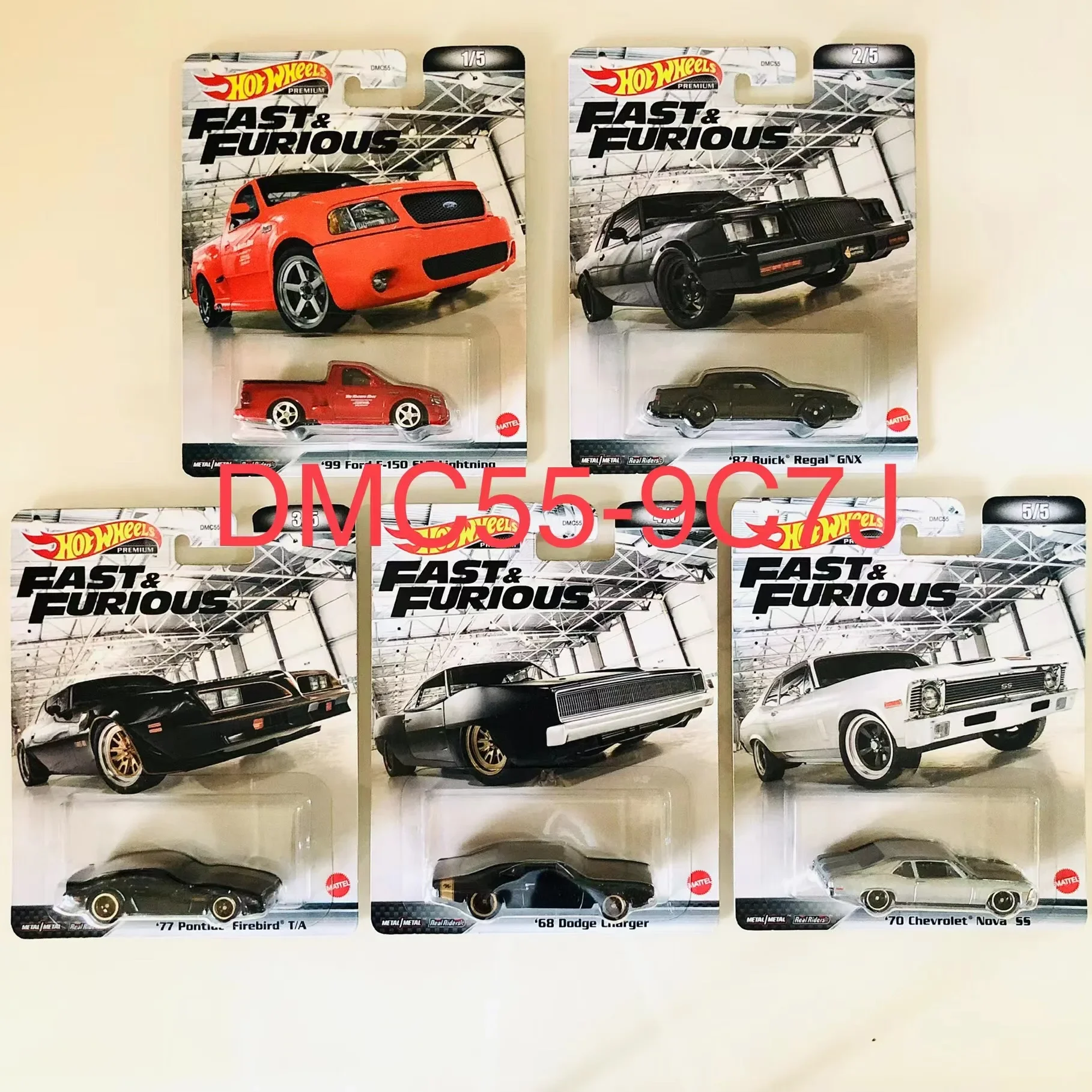 Hot Wheels Fast & Furious HNT21 HKF07 Collection Diecast 1