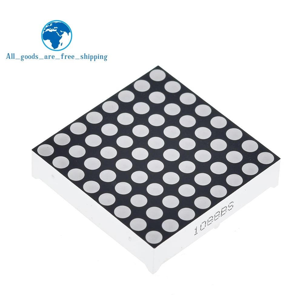 TZT 8x8 8*8 Mini Dot Matrix LED Display Rot Gemeinsame Anode Digital Rohr 16-pin 31,8mm x 31,8mm 1,9mm DIY Elektronische Kit Für Arduino