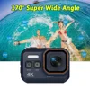 4K HD Motion Camera 60FPS 170°Wide Angle Action Wifi Cam Outdoor Sport Deep Waterproof Bike Motorcycle Body Camcorder LED Screen 5