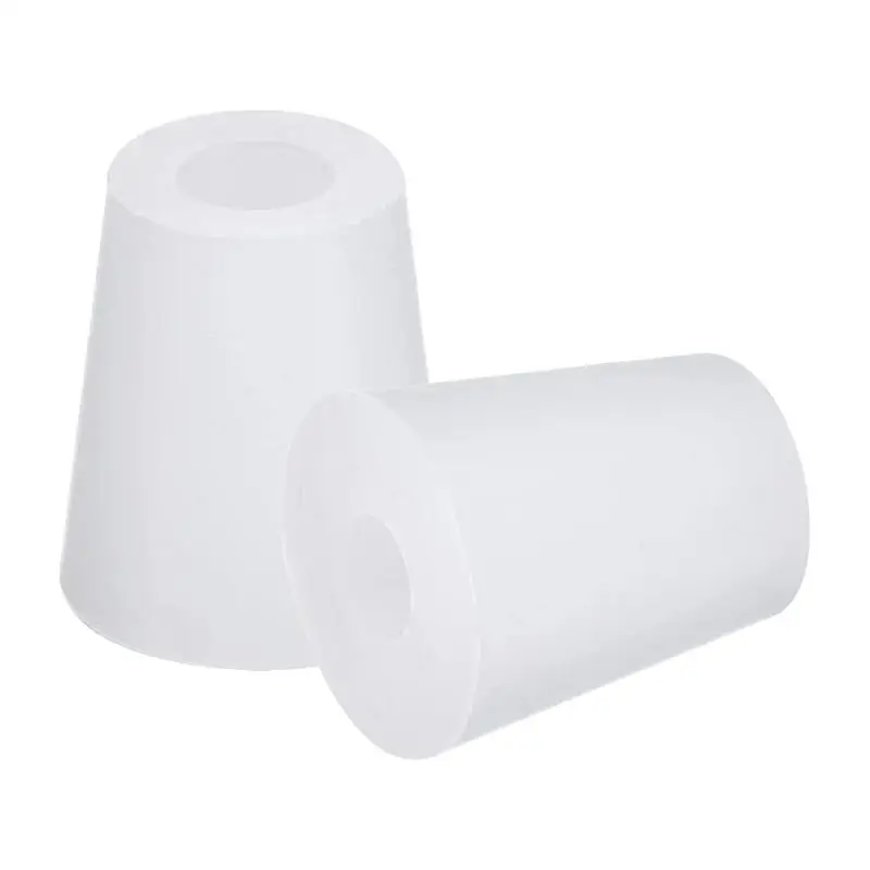 Silicone Solids Plug Fermenter Cover Rubber Stopper With Hole Laboratory Stopper Valve Airlock Stopper