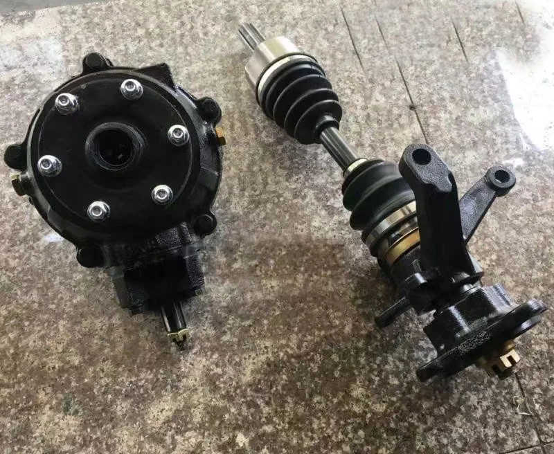 New 4x4 400cc Go Kart Karting UTV ATV Scooter Buggy Front Differential Drive Axle with Double A Swingarms Independent Suspension