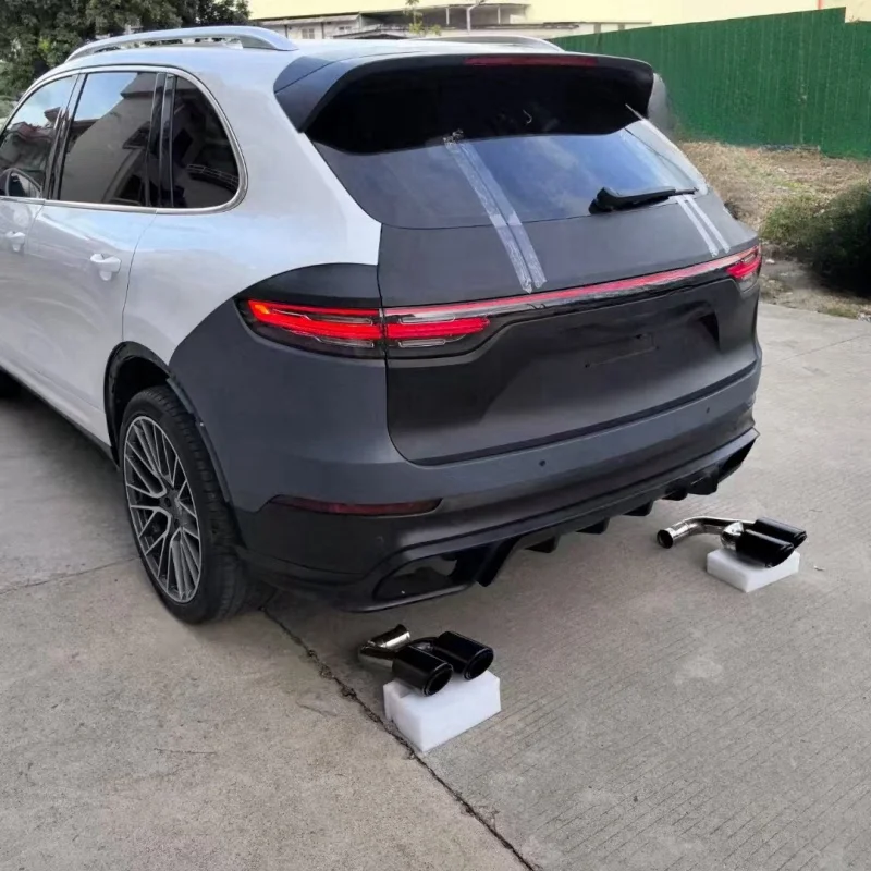 parts For porsche cayenne 958 958.1 2011 2012 2013 2014 2015 2016 2017 Facelift Tuning Upgrade 958.2 front rear bumper body kit