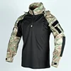 Combat Shirt Hoodies Tops Men Airsoft Tactical Shirts Long Sleeve Paintball Camping Hunting Work Clothing wear resistant 4