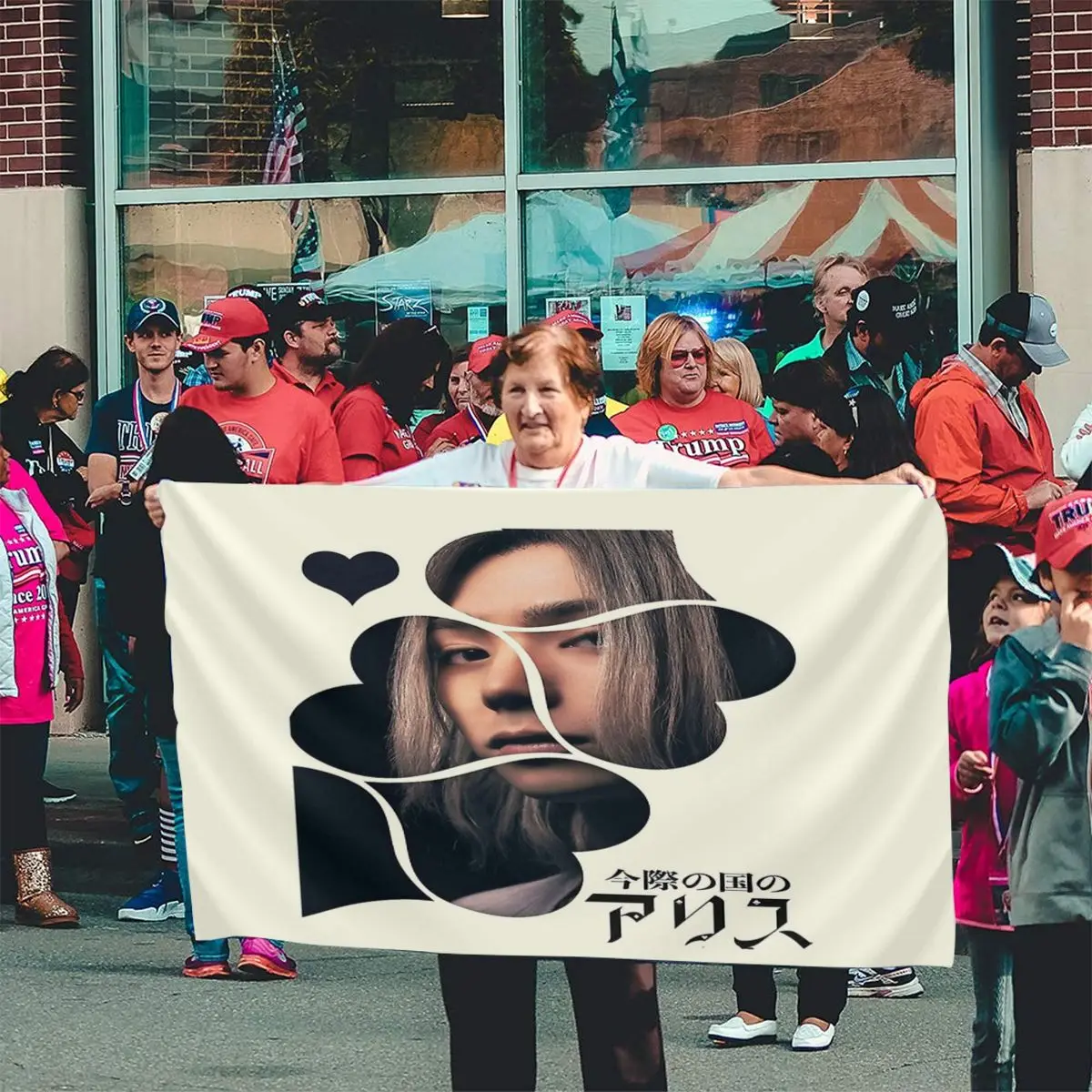 Chishiya Alice In Borderland Flag Police Paesi Bassi Flag Holder Svezia Flag Racing