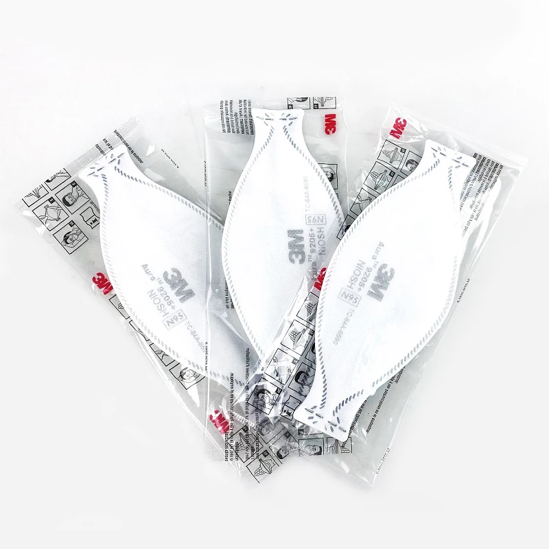 Masque 3M 9205+ Aura N95 NIOSH - Lot 1 ou 10 pièces