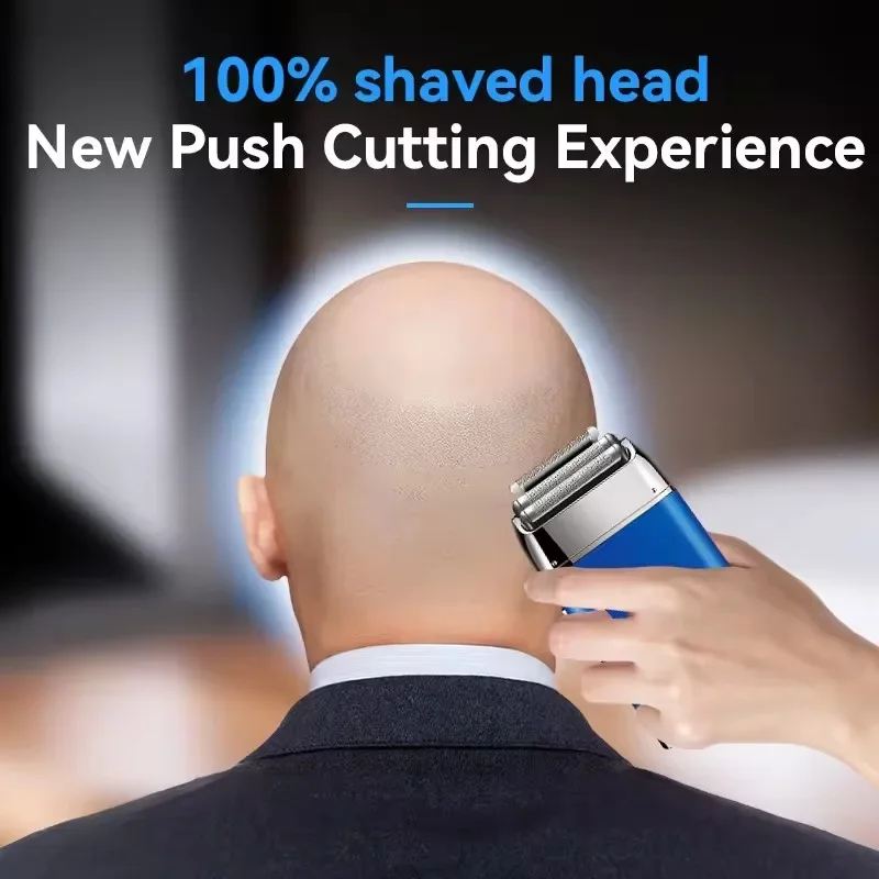 Kemei Men's Electric Beard Shaver Electric Shaved Shaver Rechargeable shaver lithium battery