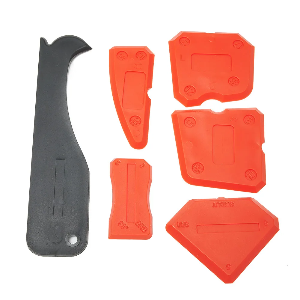 9 Pcs Rubber Sheet Applicator Grout Kits Profile Sealant Silicone Spreader Tools High Quality Useful Practical 3
