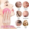 10PCS Compress Face Wash Puff Natural Wood Pulp Sponge Face Wash Puff Foaming Face Puff Cosmetic Puff Face Cleansing Sponge 5