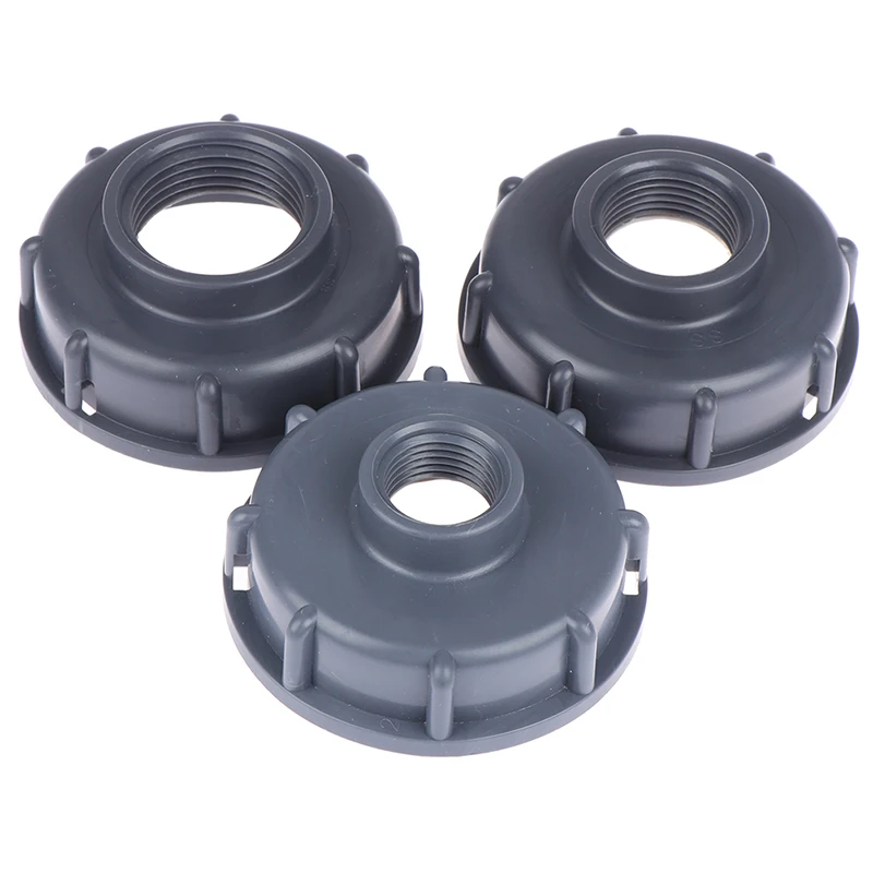 Tank Fitting Connector Durable S60X6 Coarse Threaded Cap 60mm Female thread to 1/2",3/4",1" Adaptor IBC Tank Adapter